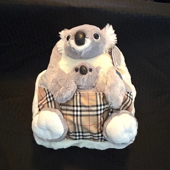 Australian Gold Other - Australia Koala With Joey Children's Backpack Plush Stuffed Animal Toy New